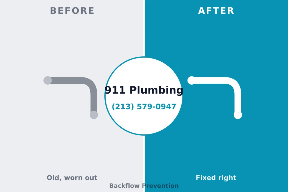 Before and after: plumbing company Tremont, IL